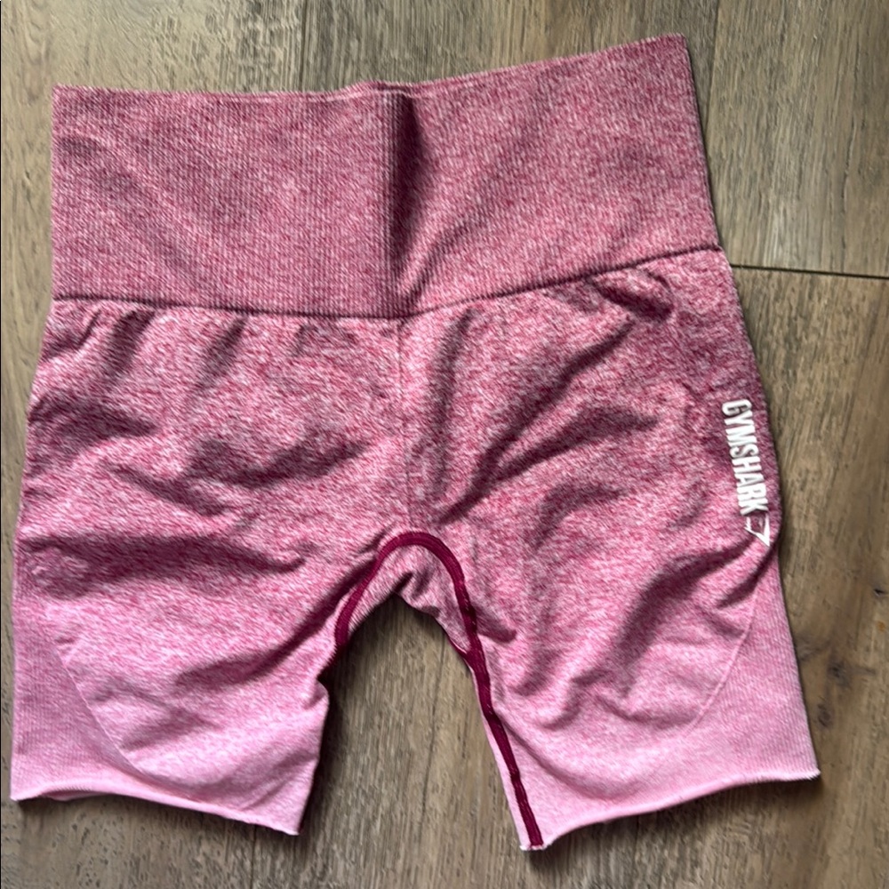 Gymshark Pink Bike Shorts High-Waisted Compression